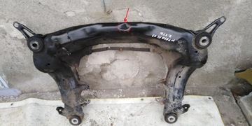 фото thumb №1, Superb i рестайлинг 07r 2,5 tdi подрамник балка перед подвеска