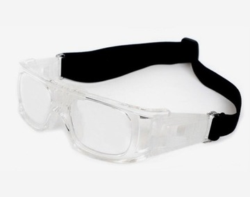 Okulary Sportowe KOREKCYJNE SZARE MINUSY -6