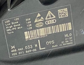 фото thumb №10, 2017 audi a7 s7 4g лампа передня 4g8941033m