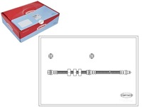 фото thumb №1, Шланг тормозной corteco phb773 phb658