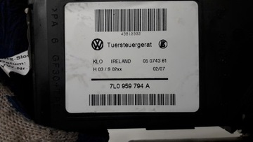 фото thumb №6, Cayenne touareg 7l моторчик стёкла правые зад