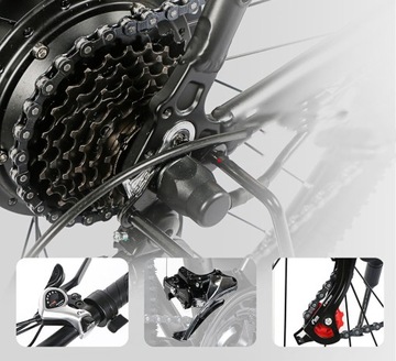 Электрический MTB велосипед Samebike SY26 350 Вт 80 км 32 км/ч 26 дюймов Женский/Мужской