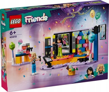 КАРАОКЕ-ВЕЧЕРИНКА LEGO FRIENDS, ВРАЩАЮЩАЯСЯ СЦЕНА ПОЮ, ШАРЫ И ХИТ ГЕККОНОВ