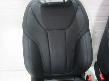 фото thumb №12, Bmw x3 g01 сиденья диван обшивки кожа салон чёрные k8sw imitation leather