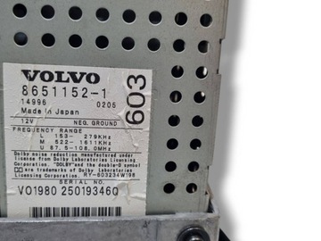 фото thumb №8, Радіо автомобільні volvo v70 2 2002 8651152
