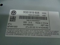 фото thumb №4, Vw golf vii 7 монитор радио дисплей 12r-