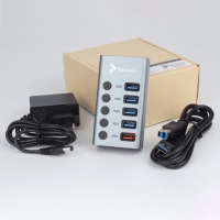 USB 3.1 PRO HUB Active, 4 порта USB-A, блок питания 36 Вт