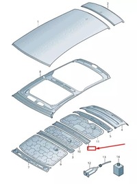 фото thumb №1, Audi a6 4a c8 с-стійка roof frame 4k9809271