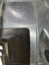 фото thumb №13, Підкрилок перед ліва nissan leaf ii 17- 63843-5sk0a