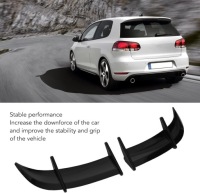 Спойлер fdit 2pcs mk6 чёрный блестящий переходник давления ветра golf в Украине, фото thumb