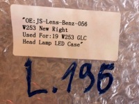 фото thumb №11, Корпус вкладыш защита лампы перед правый do mercedes benz glc w253 x253 lift