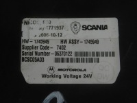 1745949 модуль блок керування bws scania r 2004 Ціна, фото thumb