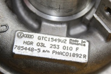 фото thumb №12, Turbo турбіна турбонагнітач vw passat b7 2.0 tdi cfgb 03l253010f gtc1549vz