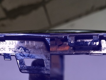 фото thumb №7, Планка бампера левый зад vw golf vii универсал хром