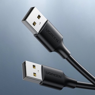 Гибкий гибкий кабель USB 2.0 480Мбит/с 25см черный