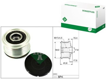 фото thumb №1, Колесо пасове генератора ds ds 3 ds 7 volvo s80 ii v70 iii citroen