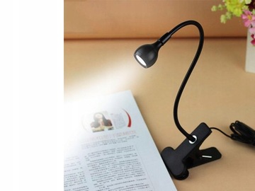USB-СВЕТОДИОДНАЯ НОЧНАЯ НАСТОЛЬНАЯ ЛАМПА С ЗАЖИМОМ