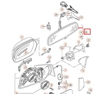 фото thumb №5, Audi a5 8t interior rear вид mirror 8t0857511abep5
