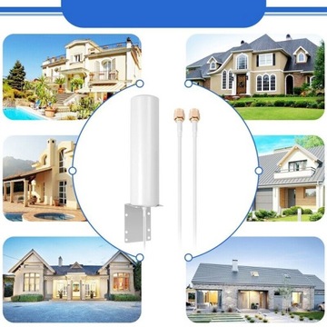 WIELOKIERUNKOWA ZEWNĘTRZNA ANTENA KOMÓRKOWA 4G 5G LTE GSM DO TELEFONÓW