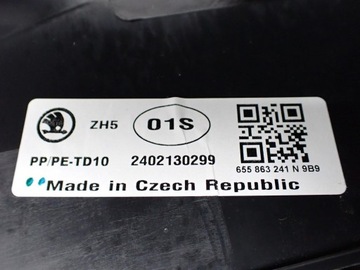 фото thumb №11, Туннель подлокотник панель рамка usb европа 655863241n skoda scala 24r