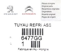 фото thumb №4, Шланг кондиционера c5 p508 2.0hdi 6477gg