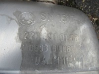 Купити Глушники вихлоп комплект mercedes-benz s w220 220 a2204910100, фото thumb