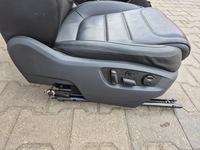 фото thumb №15, Vw touareg ii 7p 10-18 сидіння сидіння чорна шкіра електрика kpl європа bdb