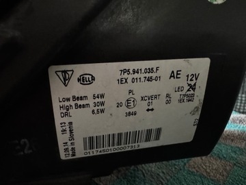 фото thumb №7, Porsche cayenne 7p5 рестайлинг 14-18 лампа левая оригинальная комплектная полный led