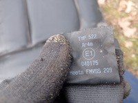 фото thumb №6, Спинка сиденье сиденья зад audi tt 8n кожа