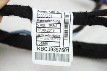 фото thumb №9, Жгут перед ремня передней bmw 5 g30 g31 lci 8595240 11107810 25km