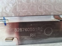 Renault clio v 19- молдинг двері правий задній задня права 828760551r Доставка, фото thumb