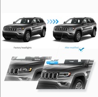 фото thumb №4, Света фары led jeep grand cherokee 14-22 vland
