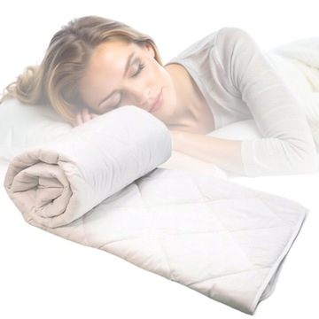 PODKŁAD OCHRANIACZ NA MATERAC MATA NA ŁÓŻKO 140x200 100% BAWEŁNA TOPPER