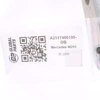 фото thumb №15, Mercedes w251 петля кришки багажника правий чорний a2517400100