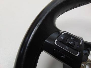 фото thumb №8, Руль кожаный мультифункция vw touran 2010-15 1t0419091ad