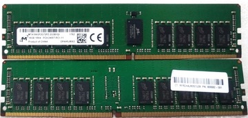 Сервер Micron 16 ГБ DDR4, 2400 МГц, 1Rx4, MTA18ASF2G72PZ-2G3B1QI
