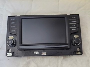 фото thumb №1, Экран дисплей радио vw golf vii passat b8 3g0919605b