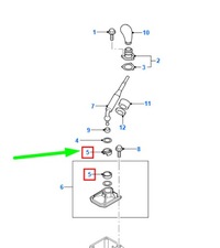 фото thumb №1, Ford ranger mk2 gear change lever bush 1450588 6m34-7d258-aa original