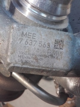 фото thumb №6, Bmw 3 f30 турбонагнітач 7637563 330e 2.0