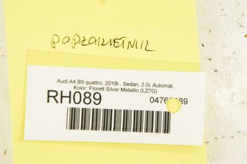 фото thumb №7, Rh089 audi a4 b9 підлокітник каркас шкіра 8w0864283b