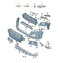 фото thumb №1, Zaślpeka омывателя w бампере левая audi q7 sq7