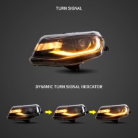 фото thumb №3, Лампа лампы передние full led vland комплект chevrolet camaro 2016-2018
