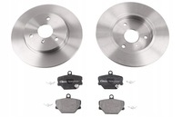 фото thumb №1, Гальмівні диски гальмівні + гальмівні колодки перед do smart roadster