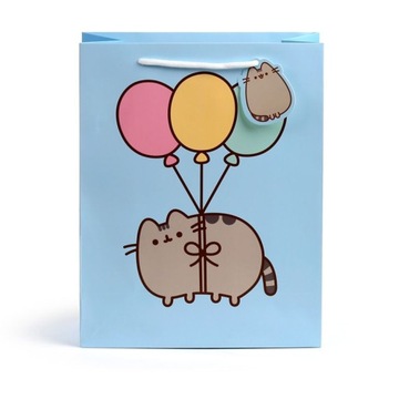 СУМКА PUSHEEN для подарков, сувениров с открыткой 33х26х12см СРЕДНЯЯ