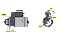 фото thumb №2, Стартер bosch 80 61516201