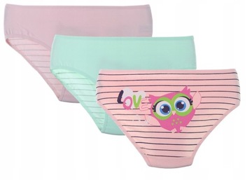 MORAJ Panties Трусики для девочек 3 шт. Совы 128-134