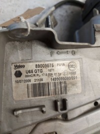 Peugeot expert 2006 лампа левая перед anglik 1499099080 89009575 Доставка, фото thumb