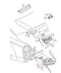 фото thumb №2, Audi a8 d4 rear left задний фонарь 4h0945095m