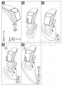 фото thumb №7, Подлокотник с адаптер do suzuki jimny, 1998-2018, arm2-black