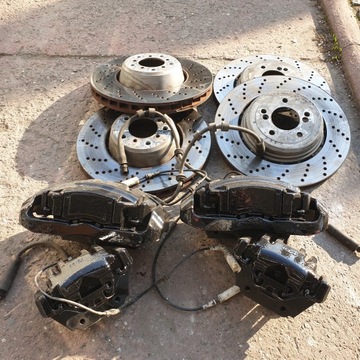 КОМПЛЕКТ ТОРМОЗОВ, ДИСКОВ, СУППОРТОВ BMW E60 M5 E63 M6